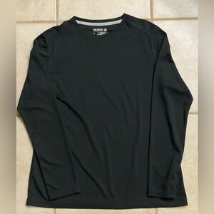Reel Legends Black Long Sleeve Rash Guard